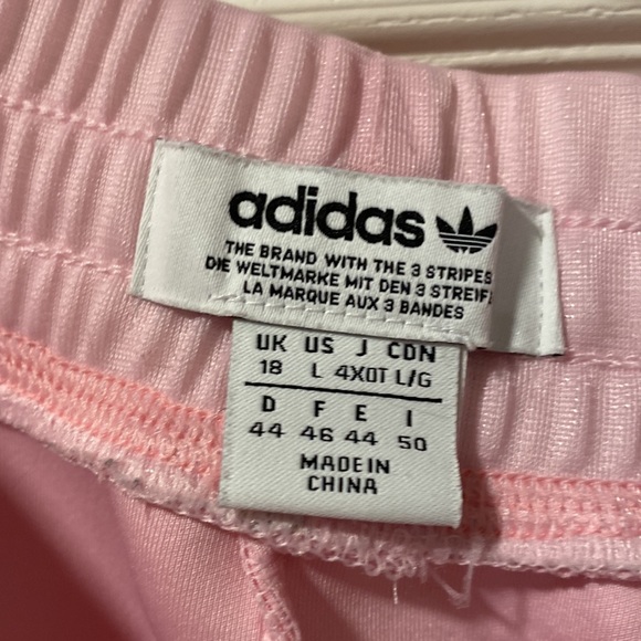 Adidas L Pink Scuba Shorts - Picture 8 of 10